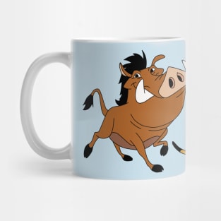 Pumbaa and Timon Mug